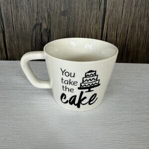 WW Weight Watchers You take the Cake Mug Cup 2017 8oz Porcelain